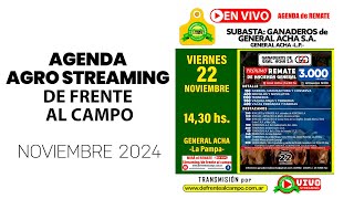 en VIVO  1430 hs  REMATE de GAN de GENERAL ACHA SA  GRAL ACHA LP VIE 22  NOV [upl. by Adiaroz]