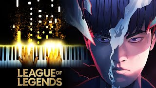 League of Legends  quotGODSquot ft NewJeans 뉴진스  Worlds 2023 Theme Piano [upl. by Ermey666]