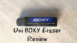 Uni Boxy Eraser Review [upl. by Yroggerg]