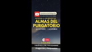 Invitación novena Almas del Purgatorio [upl. by Spain]