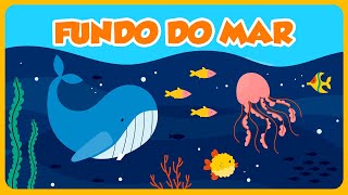 FUNDO DO MAR ♫ ❤ 1 HORA DE SOM RELAXANTE PARA BEBÊS [upl. by Ettennil]