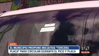 Municipio de Quito propone pagar un monto para que ciudadanos puedan circular el día de pico y placa [upl. by Buckingham]