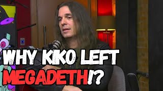 KIKO LOUREIRO Explains His Reason for Leaving MEGADETH [upl. by Ayian]