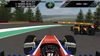 F1 Challenge VB 2016 Manor Spa Francorchamps 5 Race [upl. by Dlorrej]