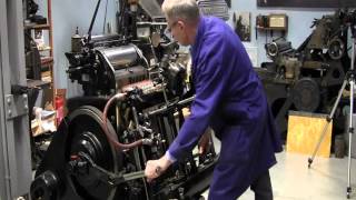 Heidelberg Platen Press in use [upl. by Oruasi]