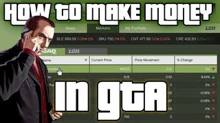 How To Make Money In GTA V Stock Market  Assassination Missions [upl. by Matelda540]