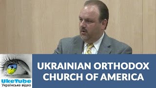 Ukrainian Orthodox Church of America John Jaresko [upl. by Nilyad]