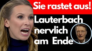 RIESEN SKANDAL SIE sagt UNFASSBARES über LAUTERBACH💥 [upl. by Anna-Maria]