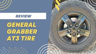 Review General Grabber AT3 all terrain tire text in description [upl. by Nossaj]