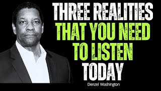 Three Realities That You Need To Listen Today  Denzel Washington Jesus Inspitation  Brain Booster [upl. by Aiouqes]