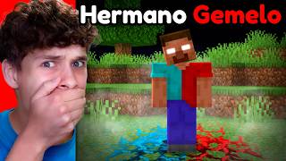 Encontré al Hermano Gemelo de HEROBRINE en Minecraft [upl. by Halika822]