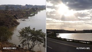 FURNAS AGORA COMO ESTÁ O NÍVEL DA REPRESA DE FURNAS EM AGOSTO DE 2022 AREADO E ALFENAS MG [upl. by Airamahs]