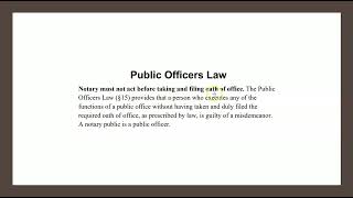 NYS Notary Public iPREP Restrictions and Violations Q9 [upl. by Alejandra]