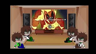 los ben alternativos reaccionan rap ben 10 carnitrix [upl. by Riegel551]