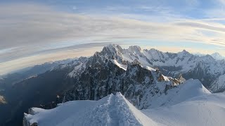 CHAMONIX 4k Cosmiques Arête October 2024 [upl. by Weir874]