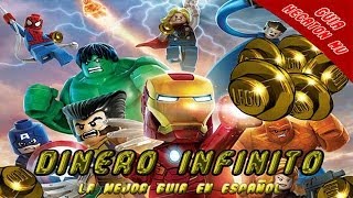 LEGO Marvel Super Heroes DINERO INFINITO La mejor guia en Español [upl. by Elleb]