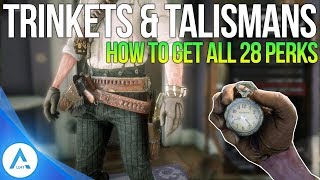 All Talismans amp All Trinkets Hidden Perks Guide  Red Dead Redemption 2 [upl. by Odin]