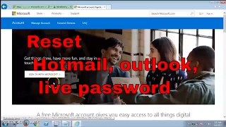 How to Change or Reset Hotmail Account Password [upl. by Zela]