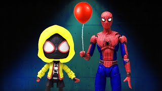 Nendoroid Spiderman Kidnapped By Spiderman into Spiderverse  Figure Stopmotion [upl. by Roberts]