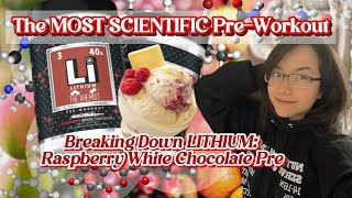 THE MOST SCIENTIFIC PRE WORKOUT The Xhemist Lithium 20 [upl. by Godfree774]