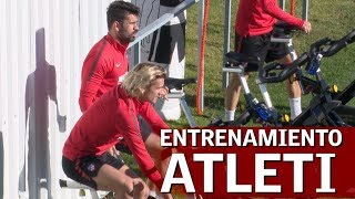 Entrenamiento del Atlético de Madrid  Diario AS [upl. by Fineman]