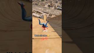 Spiderman Epic Ragdolls GTA 5 ep156  shorts gta5 gaming viral [upl. by Morez]