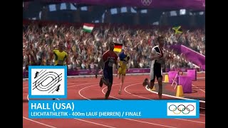 🏅 400m Lauf  Herren  Finale  OLYMPIA 2024 [upl. by Lertram792]