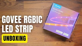 Govee RGBIC LED Strip Lights H619A Unboxing [upl. by Shaughnessy]