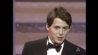 Matthew Broderick and Helena Bonham Carter at the Oscars® [upl. by Ratna]