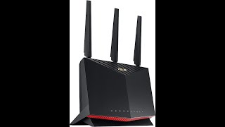 ASUS RTAX86U Pro AX5700 Router de juegos extensible WiFi 6 de doble banda [upl. by Dukey338]