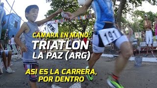 Cámara en mano así es el Triatlon La Paz por dentro [upl. by Marashio]