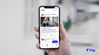 Flip  Die MitarbeiterApp für bessere interne Kommunikation [upl. by Arul]
