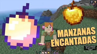 🌟 Cómo HACER MANZANAS ENCANTADAS en MINECRAFT 116 🍎✨  Tutorial Completo 1080p [upl. by Tandi]