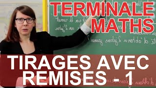 Probabilités  Tirages avec remises  Le rappel de cours 1  Maths terminale  Les Bons Profs [upl. by Eenolem]