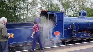 Caledonian Railway 812 No 828 at the Spa Valley Railway [upl. by Anhcar]