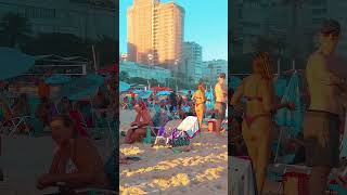 🇧🇷 Beach Walk Ipanema Rio de Janeiro  Brazil shorts [upl. by Inotna]