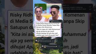 RIZKY RIDHO baca komentar hujatan netizen di medsos tanpa skip [upl. by Rabbaj]