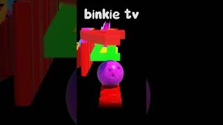 Jumping Bowling Ball Adventure  Learn Numbers  Binkie TV [upl. by Rosenquist]