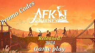 AFK Journey 2024 AFK Arena 2 Released Game play and Storyline Promo codes [upl. by Eilraep108]