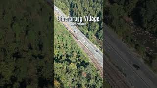 Biberbrugg Village in Switzerland drone 4k switzarland shorts [upl. by Soinotna466]