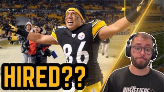 Steelers Hiring Hines Ward as New Coach [upl. by Faxan]