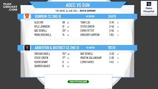 Abberton amp District CC 2nd XI v Dunmow CC 2nd XI [upl. by Acirdna]