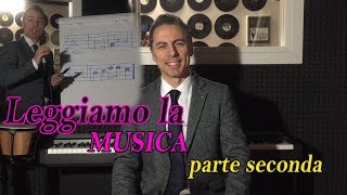 2 Impariamo a LEGGERE LA MUSICA in modo semplice Esempi pratici di solfeggio sul pentagramma [upl. by Mareld830]