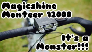 Magicshine Monteer 12000 Review Insane brightness [upl. by Las]