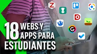 LAS MEJORES 18 APPS para ESTUDIANTES 📚📲 Organización productividad y mucho más [upl. by Anoet474]