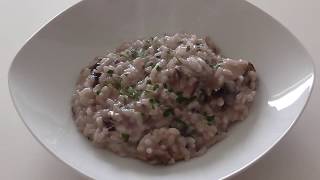 Risotto con Radicchio e Porcini [upl. by Kerad612]