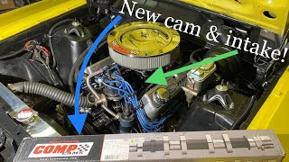 New cam and intake install Ford 302351w [upl. by Ayita]