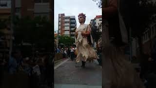 IRUÑEKO ALDE ZAHARREKO ERRALDOIAK  GIGANTES CASCO VIEJO PAMPLONA Molins de Rei [upl. by Gardia]