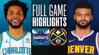 HORNETS at NUGGETS  FULL GAME HIGHLIGHTS  January 1 2024 [upl. by Britteny]