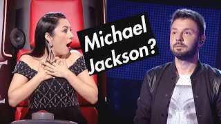 The Best Michael Jackson Cover Gets The Fastest Chair Turn Of All Time  The Voice [upl. by Dnomse]